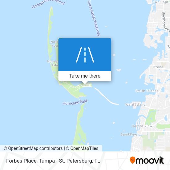 Forbes Place map
