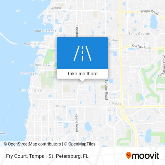 Fry Court map