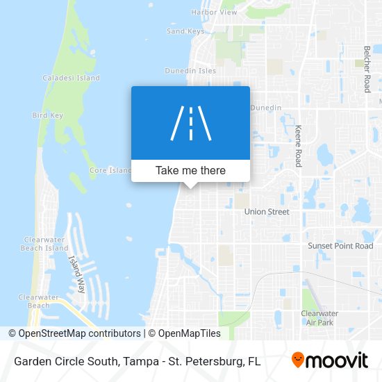 Mapa de Garden Circle South