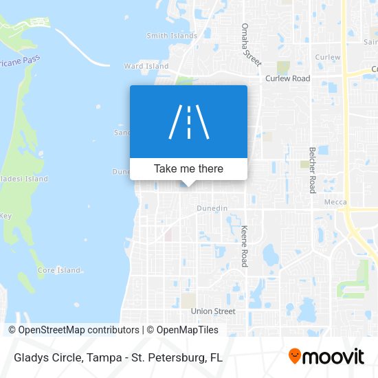 Mapa de Gladys Circle