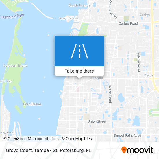 Grove Court map