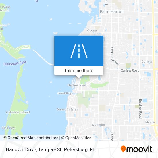 Hanover Drive map