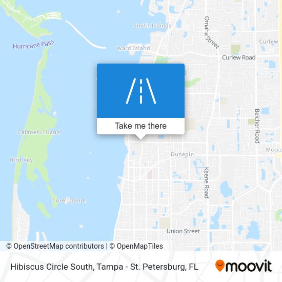 Hibiscus Circle South map