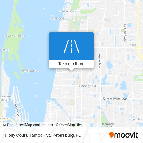Holly Court map