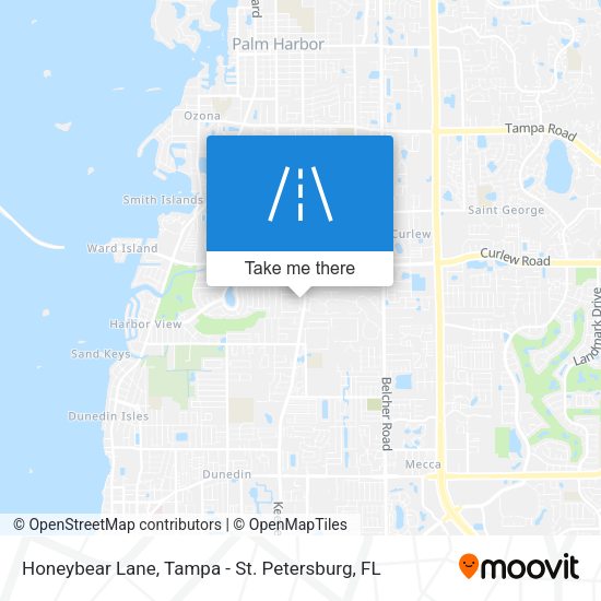 Mapa de Honeybear Lane