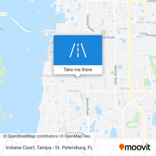 Indiana Court map