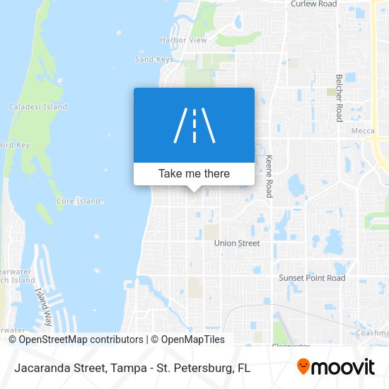 Mapa de Jacaranda Street