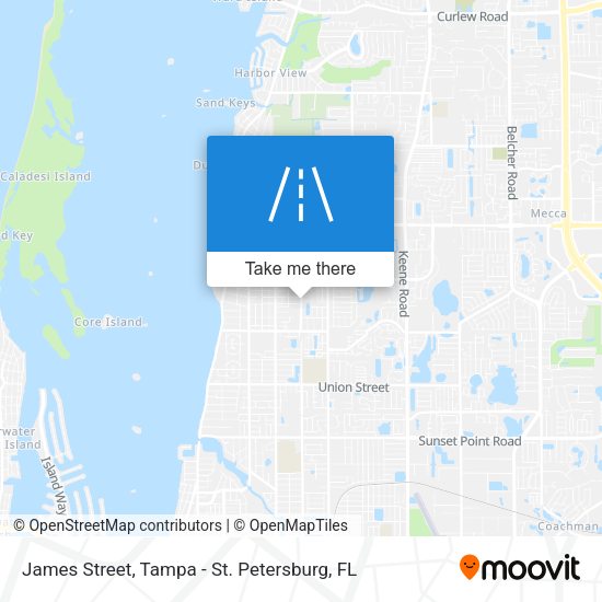 James Street map