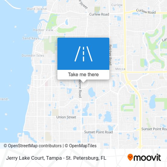 Mapa de Jerry Lake Court