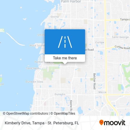 Kimberly Drive map