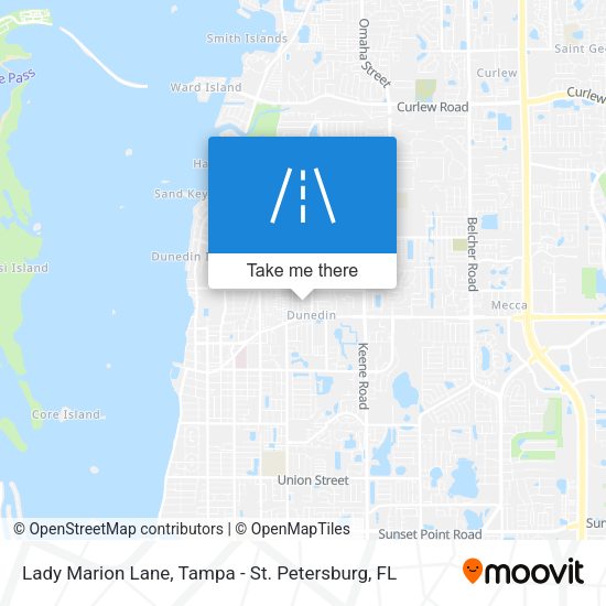 Mapa de Lady Marion Lane