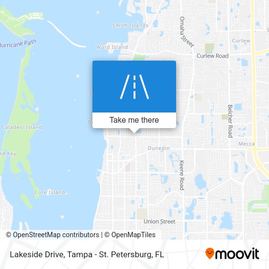 Lakeside Drive map