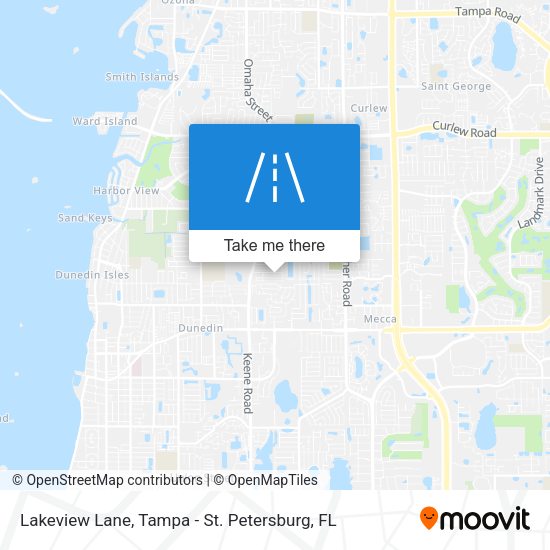Lakeview Lane map