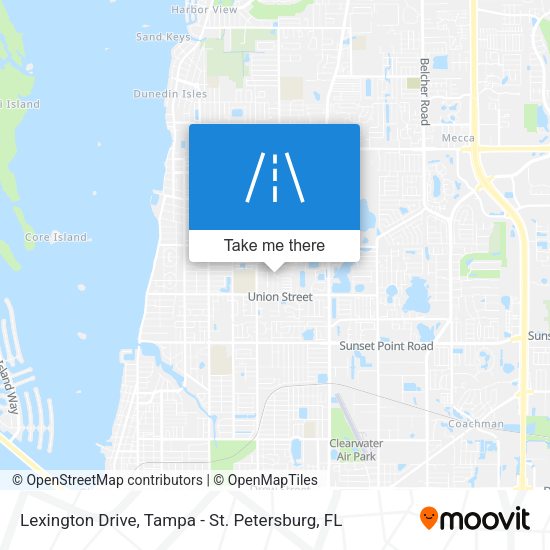 Lexington Drive map