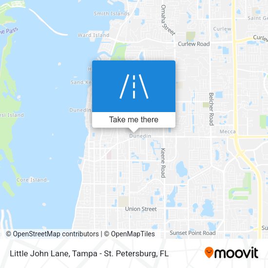 Mapa de Little John Lane