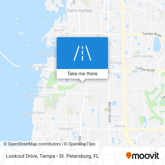 Lookout Drive map