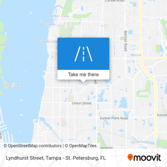 Mapa de Lyndhurst Street