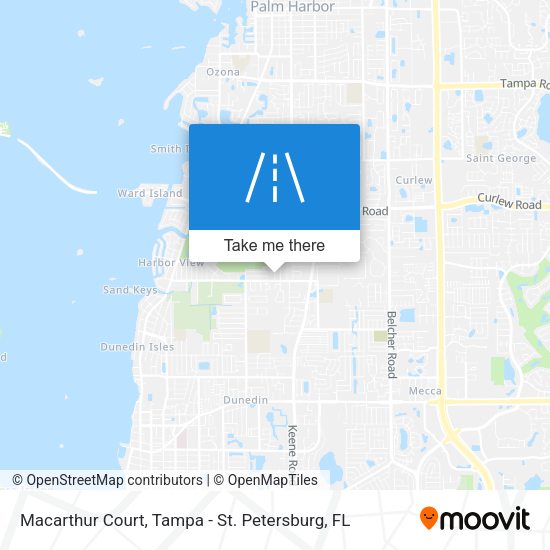 Mapa de Macarthur Court