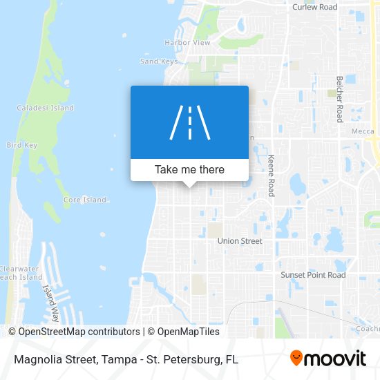 Magnolia Street map