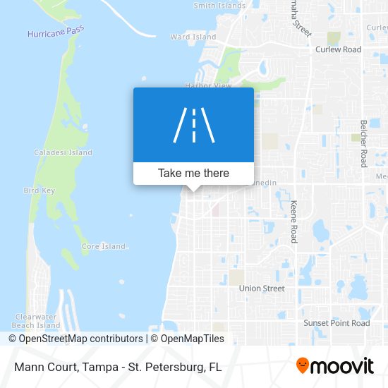 Mann Court map