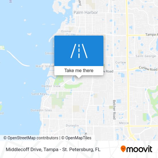 Mapa de Middlecoff Drive