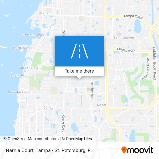 Narnia Court map