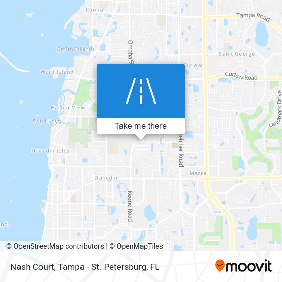 Mapa de Nash Court