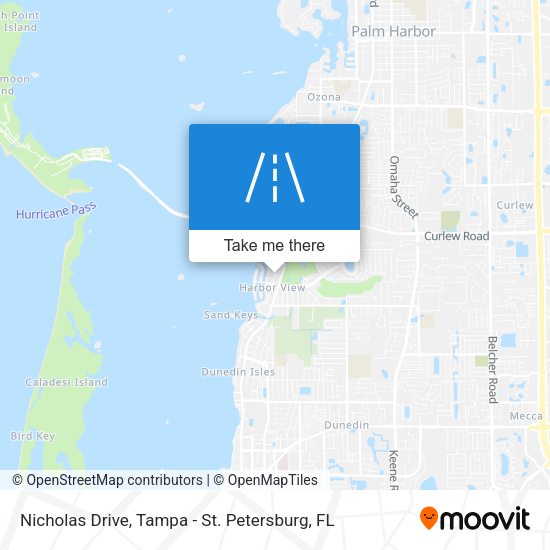 Nicholas Drive map
