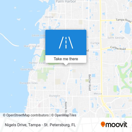 Nigels Drive map