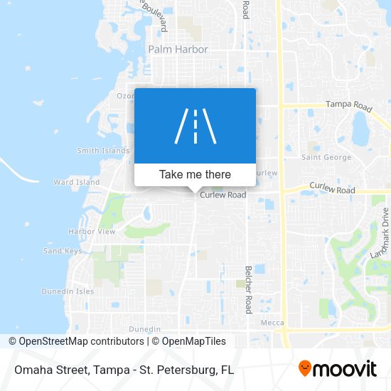 Mapa de Omaha Street