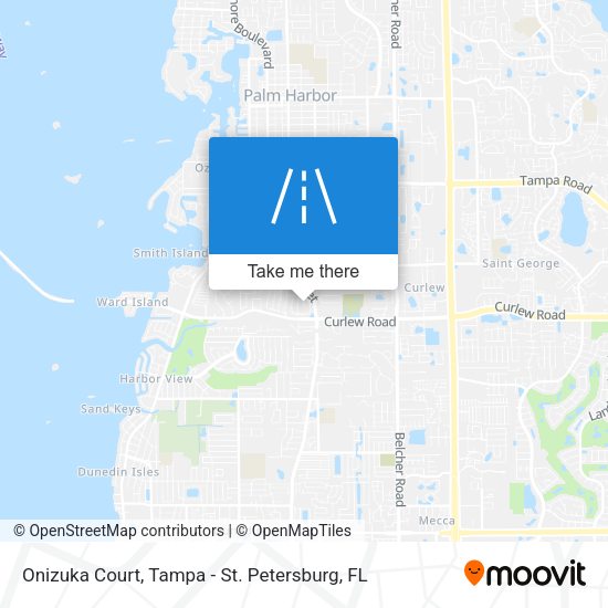 Mapa de Onizuka Court
