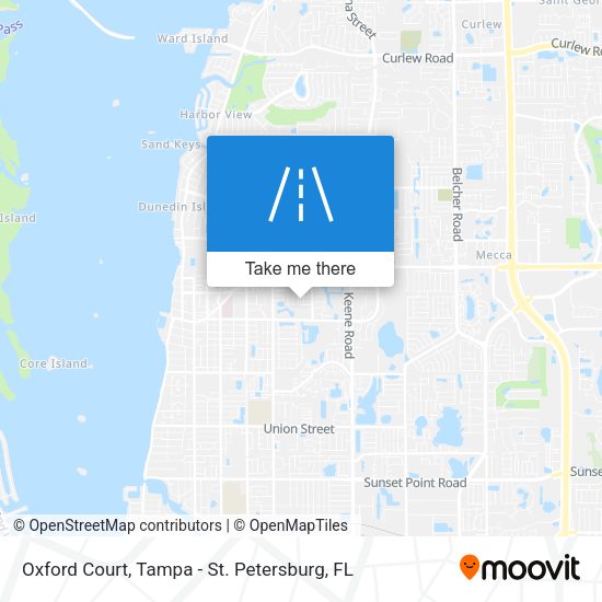 Oxford Court map