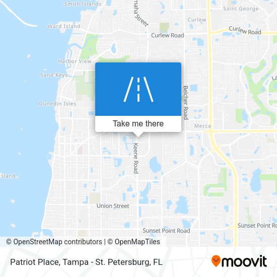 Patriot Place map