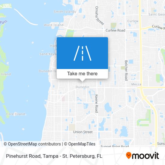 Pinehurst Road map