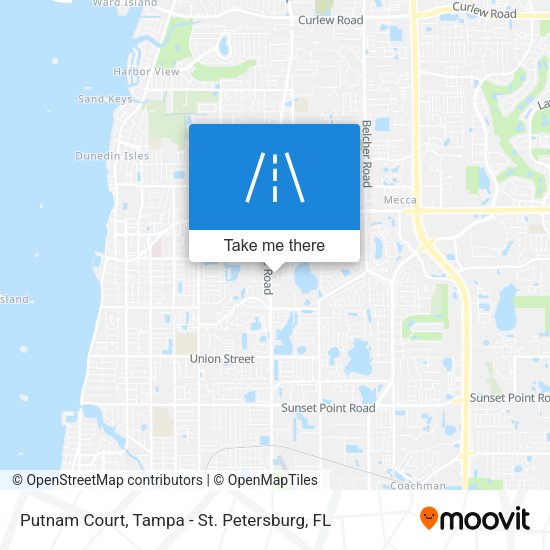 Mapa de Putnam Court