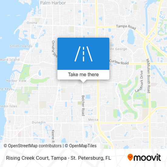 Mapa de Rising Creek Court