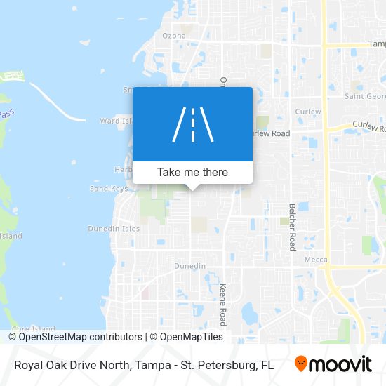 Royal Oak Drive North map