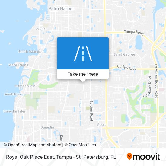 Mapa de Royal Oak Place East