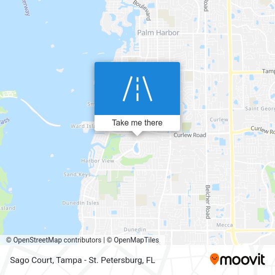 Sago Court map