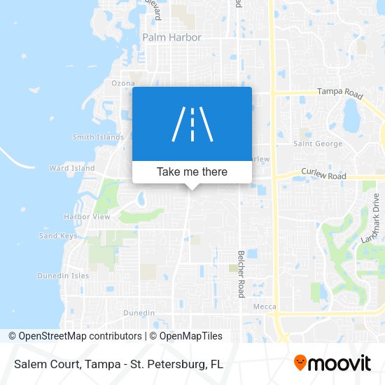 Mapa de Salem Court