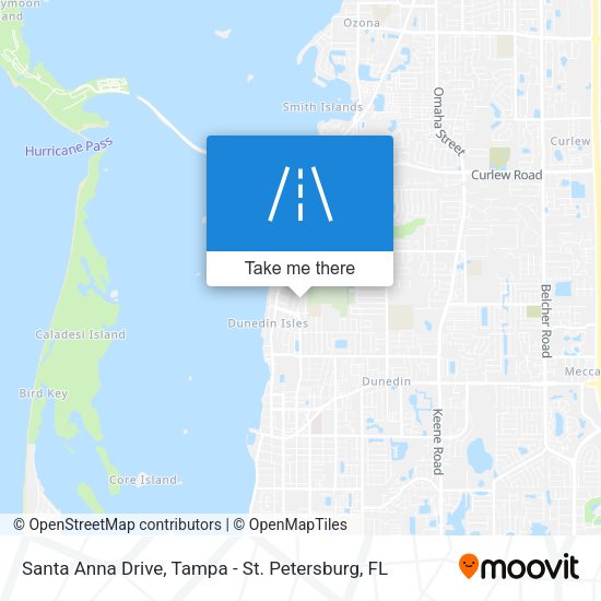 Mapa de Santa Anna Drive