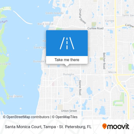 Santa Monica Court map