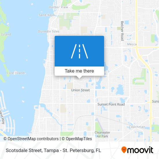 Mapa de Scotsdale Street