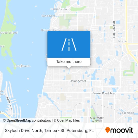 Skyloch Drive North map