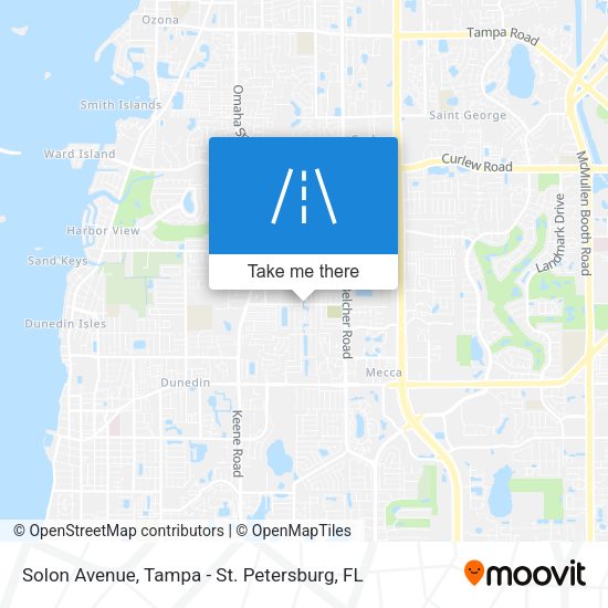 Solon Avenue map