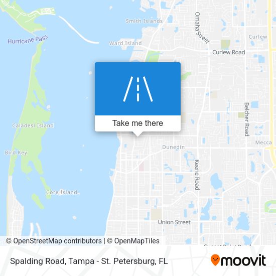 Spalding Road map