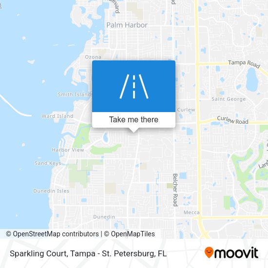 Mapa de Sparkling Court