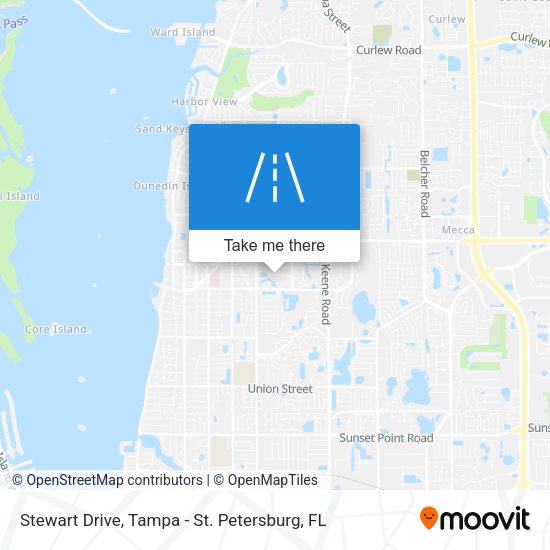Stewart Drive map