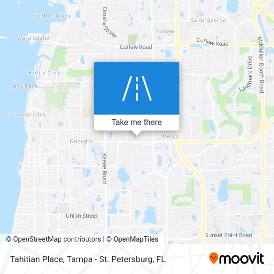 Mapa de Tahitian Place
