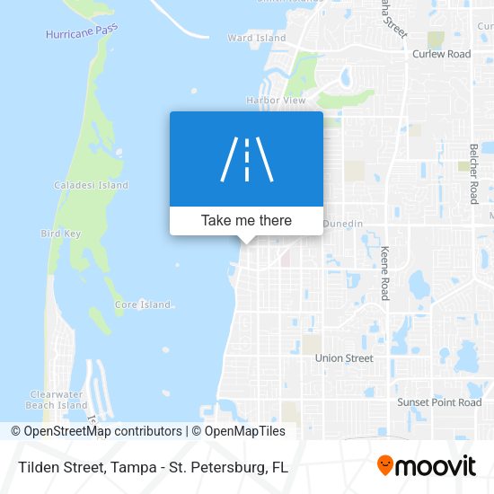 Tilden Street map